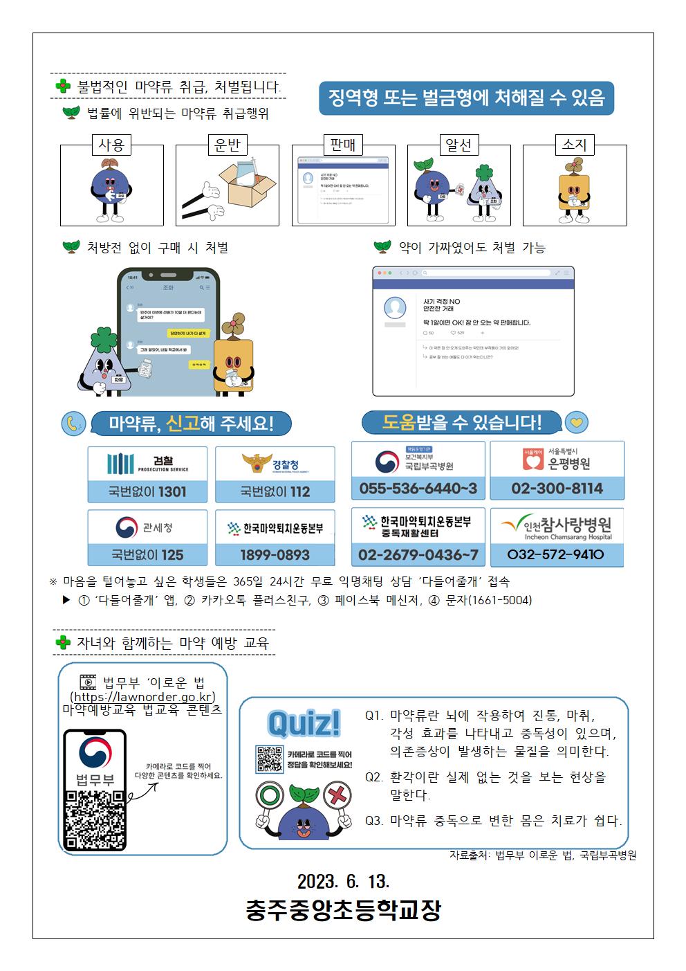 마약류 위험성 정확히 알고 예방합시다002